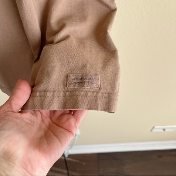 Life Is Good Grill Sergeant Tan Short Sleeved Tee XXL - Picture 4 of 5